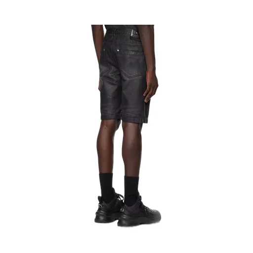 Faded Denim Shorts