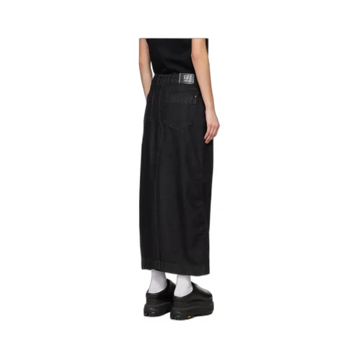 Flared Denim Skirt