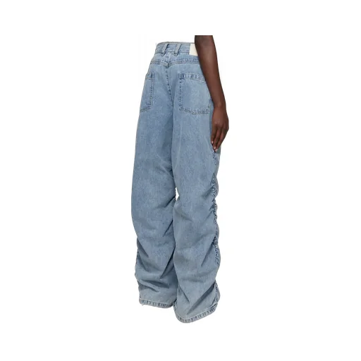 Tie-Dye Denim Trousers