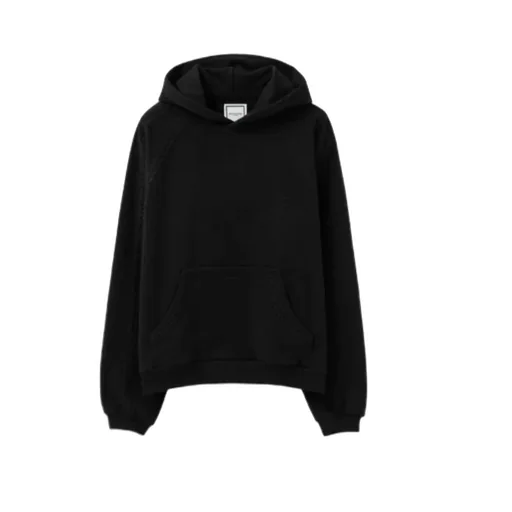 Line Embroidered Hoodie