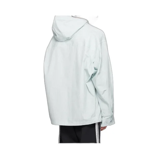 Stripe Hooded Shirt