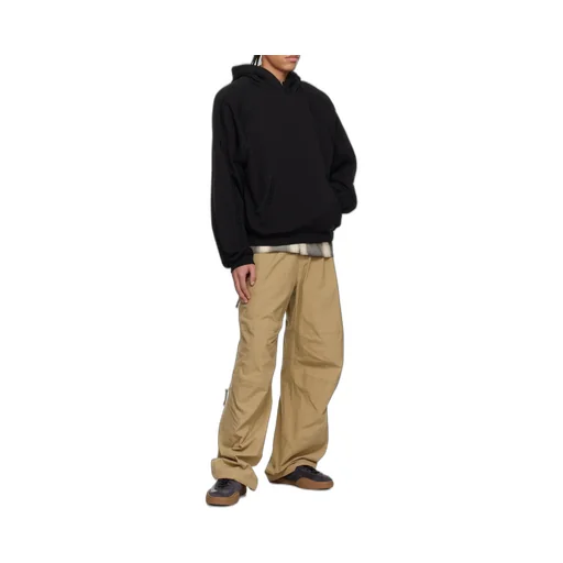 Line Embroidered Hoodie