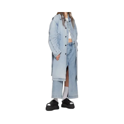 Non-Elastic Denim Skirt