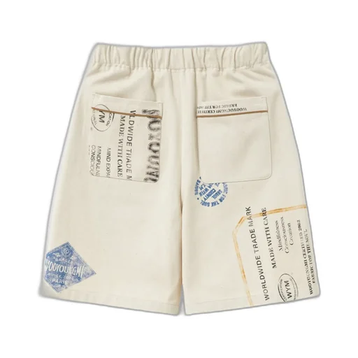 Graphic Twill Shorts