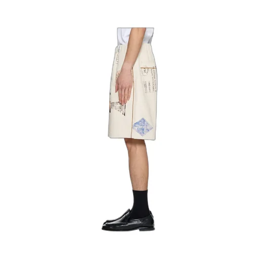 Graphic Twill Shorts
