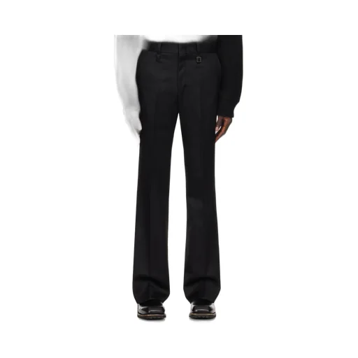 Belt-Loop Casual Pants