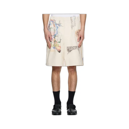 Graphic Twill Shorts