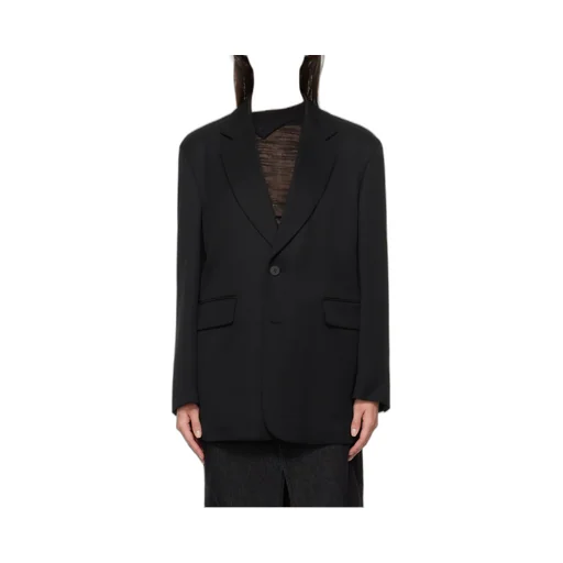 Long-Sleeved Suit Coat
