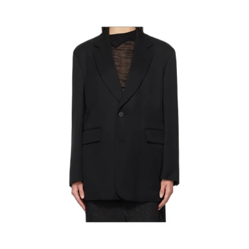 Long-Sleeved Suit Coat