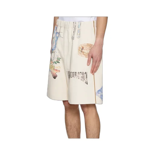 Graphic Twill Shorts