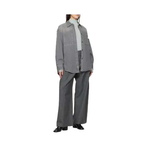 Wide-Leg Casual Pants