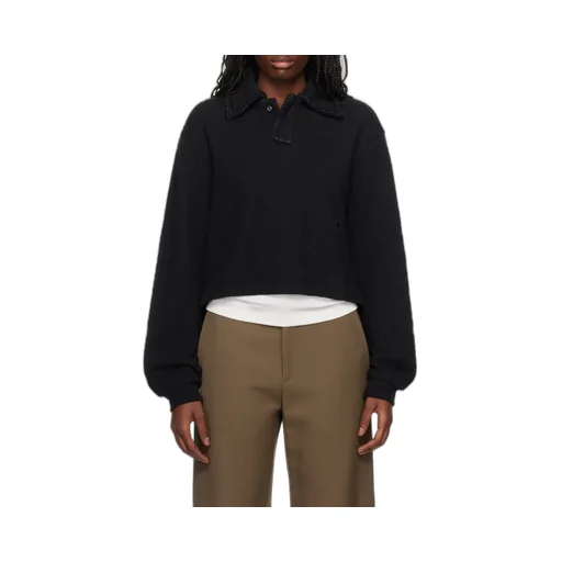 Long-Sleeved Polo Shirt