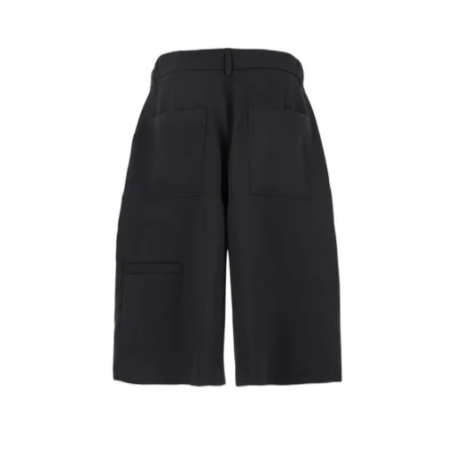 Bermuda Shorts With Belt Loops