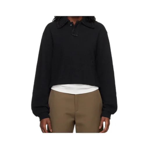 Long-Sleeved Polo Shirt