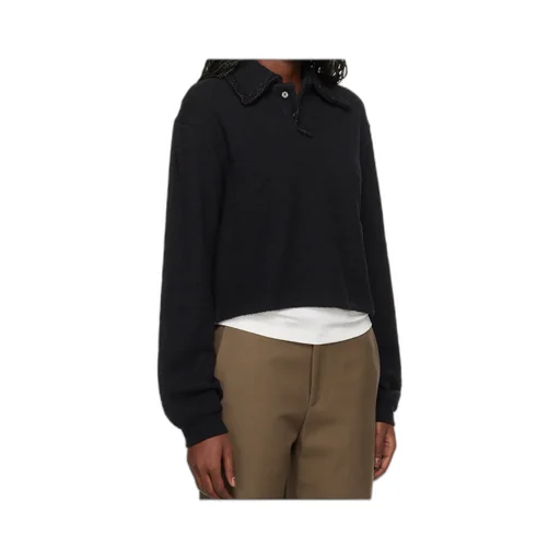 Long-Sleeved Polo Shirt