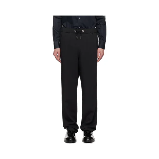 Elasticated-Waistband Trousers