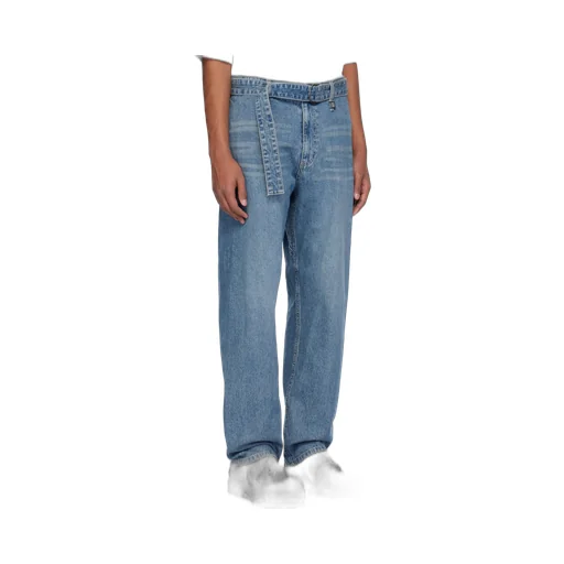 Belted Jeans