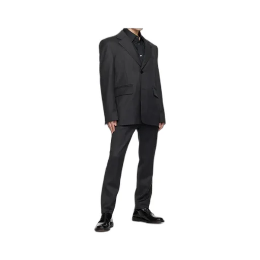 Lapel Long-Sleeved Suit Coat