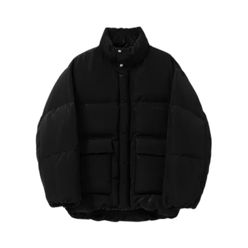 Long-Sleeved Down Jacket