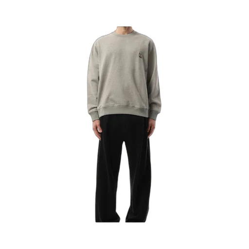 Round-Collar Long-Sleeve Hoodie