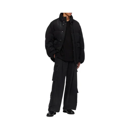 Long-Sleeved Down Jacket