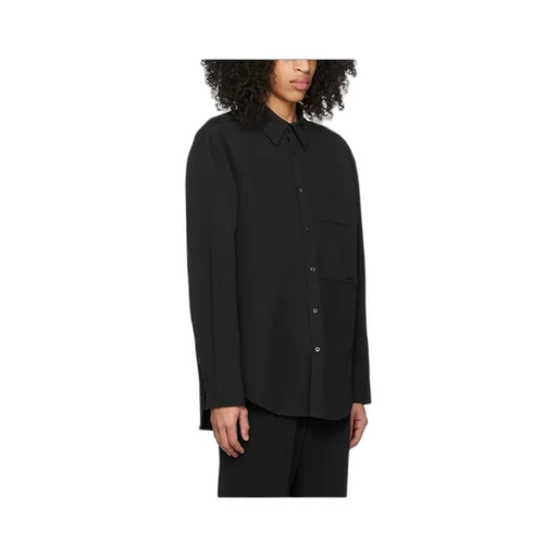 Lapel Long-Sleeved Shirt