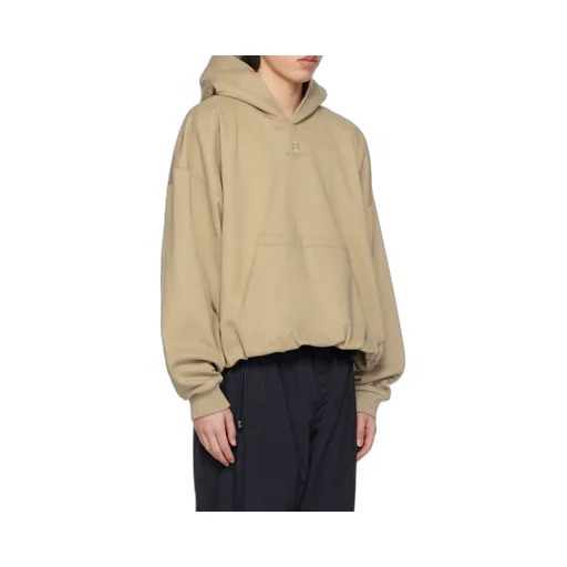 Over Fit String Hooded Sweater