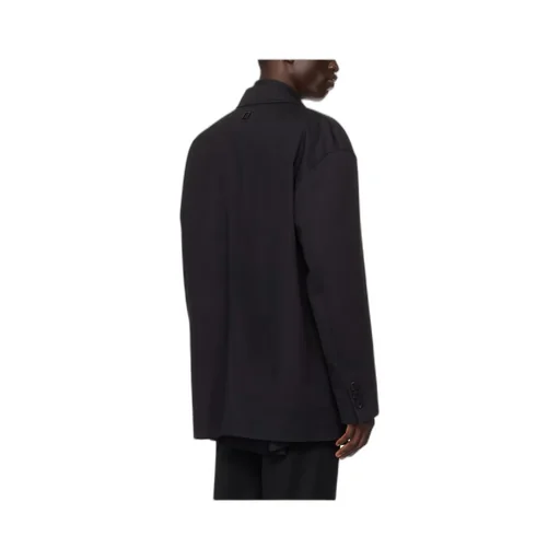 Logo Single-Breasted Suit Jacket