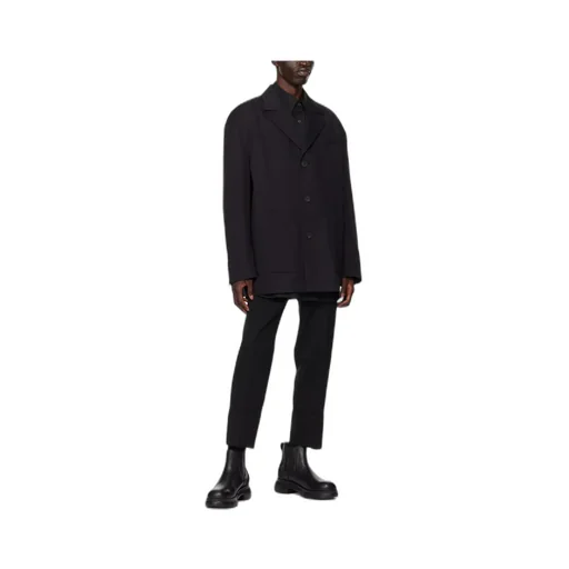 Logo Single-Breasted Suit Jacket