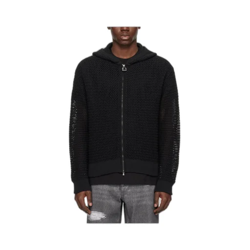 Long-Sleeved Zipper Sweater