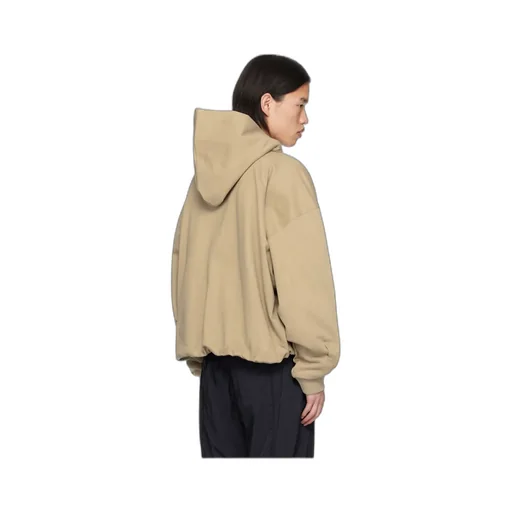 Over Fit String Hooded Sweater