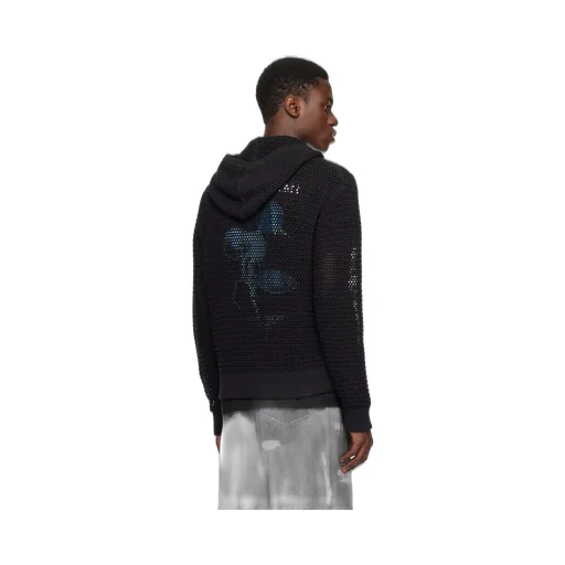 Long-Sleeved Zipper Sweater