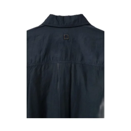 Long-Sleeved Lapel Shirt