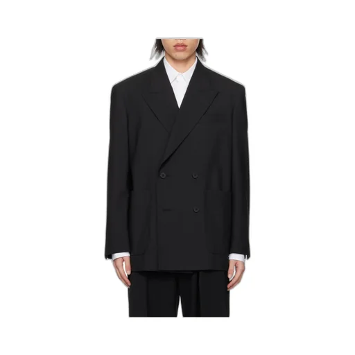 Double-Breasted Suit Jacket