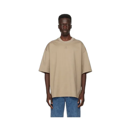 Logo Embroidered Cotton T-Shirt