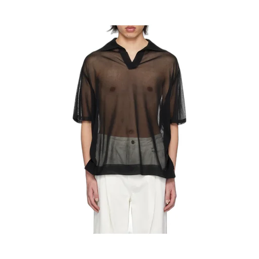 Perspective Short-Sleeved Sweater