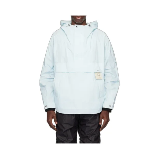 Logo-Patch Hooded Raincoat