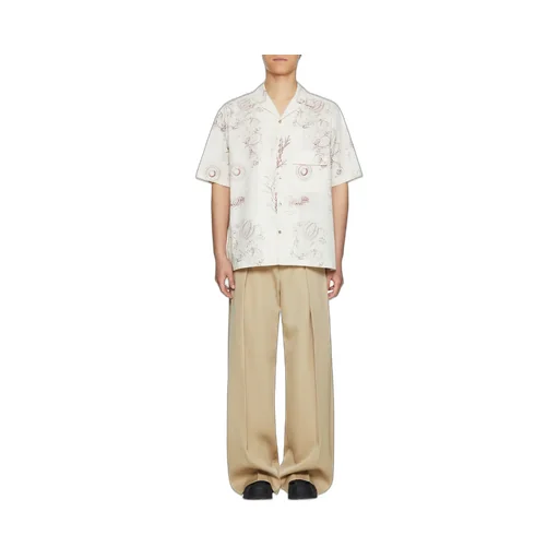 Printed Short-Sleeved Shirt