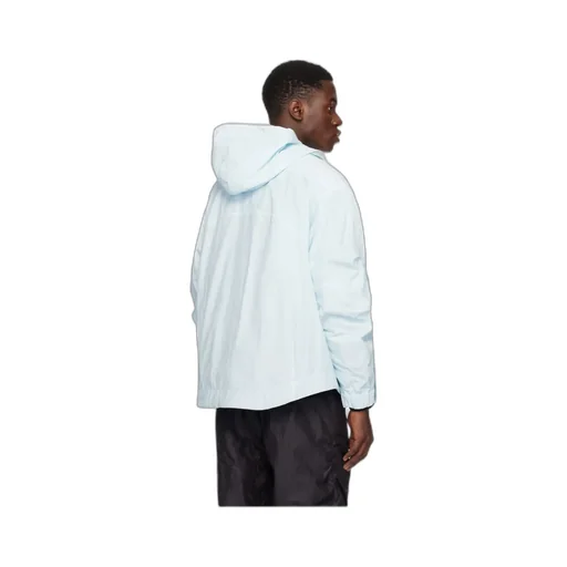 Logo-Patch Hooded Raincoat