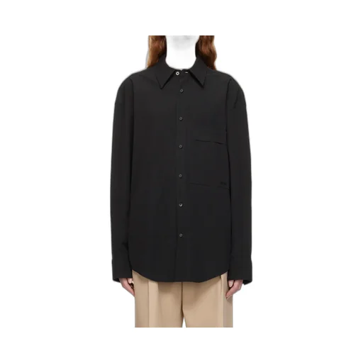 Lapel Long-Sleeved Shirt