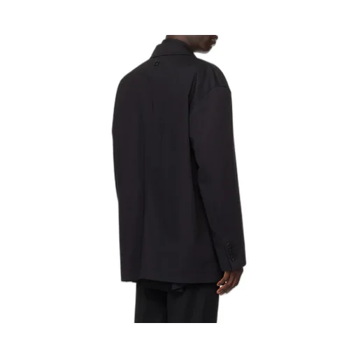 Logo Single-Breasted Suit Jacket