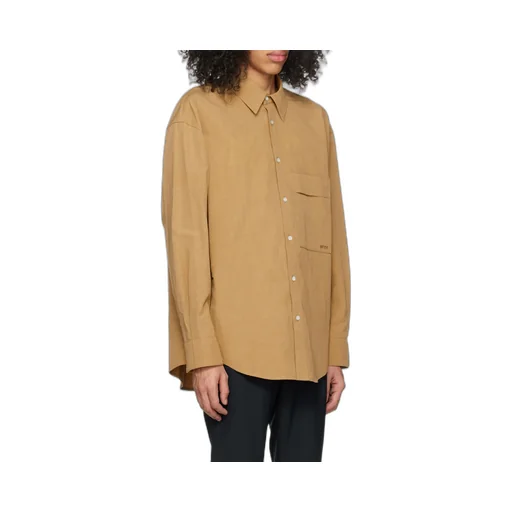 Lapel Long-Sleeved Shirt