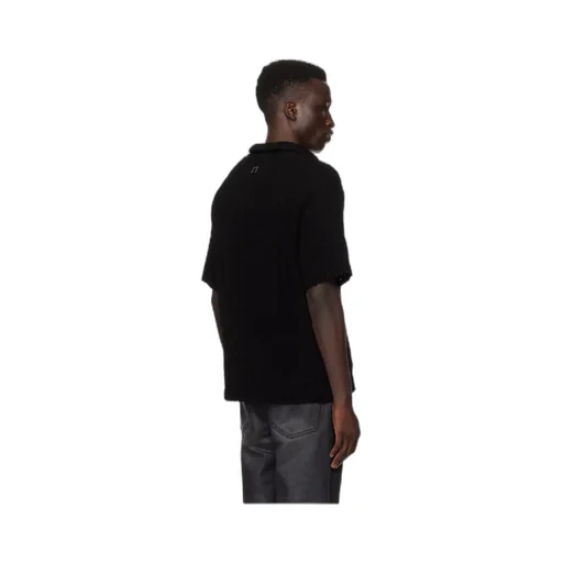 Short Sleeve Knitted Polo Shirt