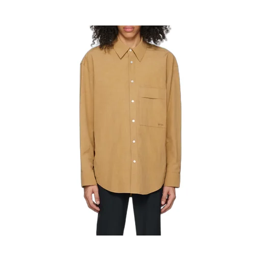 Lapel Long-Sleeved Shirt