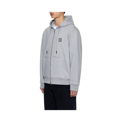 Long-Sleeved Zip Hoodie