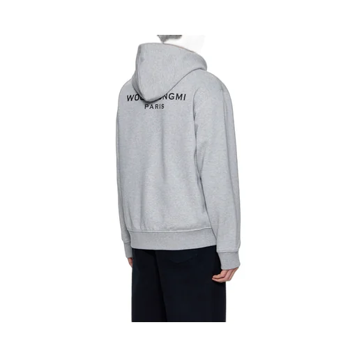 Long-Sleeved Zip Hoodie