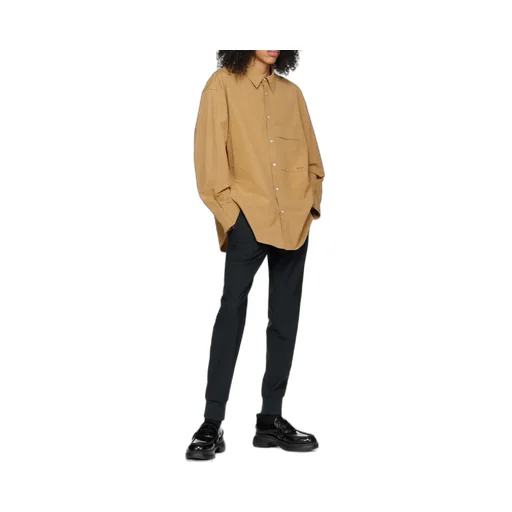 Lapel Long-Sleeved Shirt