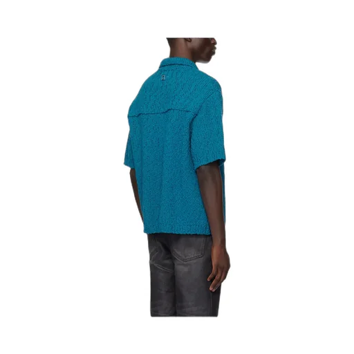Hollowed-Out Short-Sleeved Sweater