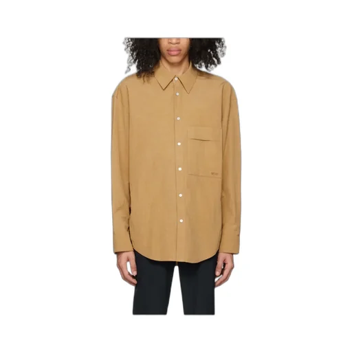 Lapel Long-Sleeved Shirt
