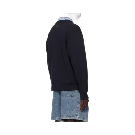 Y-Neck Knitted Cardigan